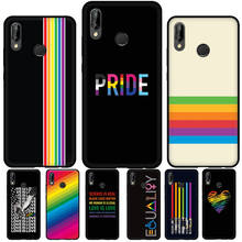 ЛГБТ гей гордость Радужный Флаг Для Huawei P40 P30 P20 Lite Mate 20 Pro Чехол для Huawei P Smart 2019 2021 Z чехол для телефона 2024 - купить недорого