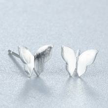 Chandler Small Butterfly Stud Earring For Womens 3D Boucle D'oreille Wedding Bridal Fashion Accessaries Wholesale Drop Shipping 2024 - buy cheap