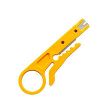 Cable Stripping Wire Cutter Crimping Tool Yellow Color Multi Wire Stripper Knife Crimper Pliers Mini Portable Cut Line Multitool 2024 - buy cheap