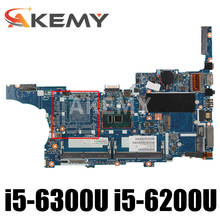Akemy 918313-601 918313-001 For HP EliteBook 840 G3 15U-G3 Laptop Motherboard 6050A2892401-MB-A01 i5-6300U i5-6200U  CPU 2024 - buy cheap