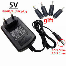 Universal 5V 5 V AC DC led Power Adapter Supply adaptor 220V to 5 volt ac/dc adaptador 1.5A 2A 2.5A 3A 3.5A 4A 5A Switching 2024 - купить недорого