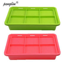 Hydroponics Seed Germination Tray Seedling Tray Sprout Plate Grow Nursery Pots Tray Vegetable Seedling Pot Plastic Nursery Tray 2024 - buy cheap