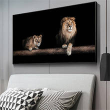 African Large Lion leopard Animals Face Canvas Paintings Wall Art Posters And Prints Animals Lions Art Pictures For Living Room 2024 - buy cheap