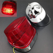 Luzes traseiras de freio para motocicleta, cobertura para harley dyna xl flstf flhrc touring 2024 - compre barato