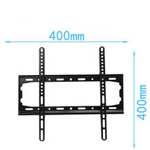 Универсальный Удобный Настенный кронштейн для телевизора 45 кг фиксированная плоская панель Рамка для телевизора для 26-55 дюймового ЖК-светодиодного монитора плоская панель 2024 - купить недорого