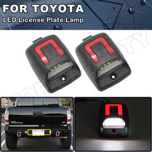 2PCS/Set LED License Plate Lights For Toyota Tacoma 2005 2006 2007 2008 2015 Tundra 2000-2013 No Error Car LED White Auto Lamp 2024 - buy cheap