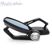 7/8" 22MM Motorcycle Aluminum Rear View Handle Bar End Side Rearview Mirrors FOR YAMAHA XMAX300 YZF-R125 XT 600 XSR 700 XSR900 2024 - buy cheap