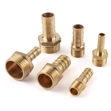 Brass Pipe Fitting 4mm 6mm 8mm 10mm 12mm 19mm Hose Barb Tail 1/8" 1/4" 1/2" 3/8" BSP Male Connector Joint Copper Coupler Adapter 2024 - buy cheap
