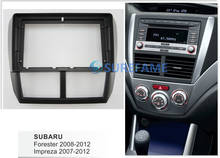 Panel de Radio Fascia para coche, accesorio de 9 pulgadas para SUBARU Forester 2008-2012, Impreza 2007-2012, Kit de tablero, Facia, consola, adaptador de bisel, placa embellecedora 2024 - compra barato