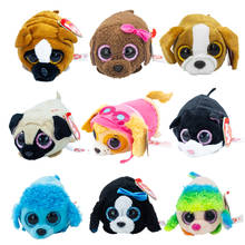 Ty Beanie Boos с большими глазами, 4 дюйма, 10 см, серия собак, Штабелируемая кукла для чистки, плюшевый горох, милые плюшевые игрушки-животные, рождественские подарки для детей 2024 - купить недорого