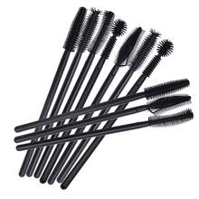 50 pcs Disposable Silicone Eyelashes Brushes  Applicator Eye Lash mascara wands Brush Eyelash Extension women Makeup Tools 2024 - buy cheap