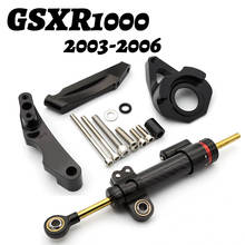 Steering Damper Bracket Set For Suzuki GSXR1000 GSXR GSX-R 1000 2003-2006 CNC Stabilizer Directional Dampers Mounting Support 2024 - buy cheap