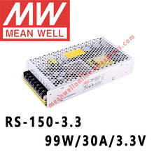 RS-150-3.3 Mean Well 99W/30A/3.3V DC Single Output Switching Power Supply meanwell online store 2024 - buy cheap