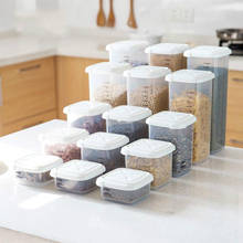 1 Pc Tea Bean Grain Spice Food Grain Plastic Storage Box For Kitchen Fridge Container 2024 - buy cheap