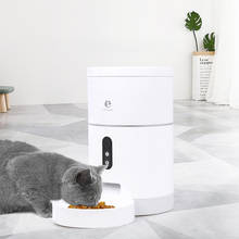 Automatic Cat and Dog Feeder, Smart WiFi/Video Version 4L Automatic Feeding Programmable Pet Feeder with Timer WiFi Version 2024 - buy cheap