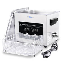 Máquina de limpeza ultrassônica, para lavar joias, instrumento de limpeza, 6.5l, 220v 2024 - compre barato