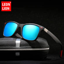 LeonLion Polarized Sunglasses Men Polarized Square Glasses For Men Luxury Retro Sunglasses Men/Women Mirror Gafas De Sol Hombre 2024 - buy cheap