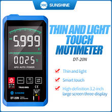 SUNSHINE DT-20N Multimeter Digital Touch Screen  AC DC Voltage Tester Current Resistance Measuremet Tools With Wire Pen Cable 2024 - buy cheap