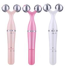 3D Roller Facial Massager Electric Firming Skin Fine Lines Create Y-shaped  Face Slimming Massager 2024 - buy cheap