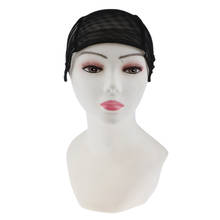 Breathable Elastic Hair Lace Cap Costume Mesh Net Making Wigs Spandex Snood Accessories Hairnet Band Black 2024 - buy cheap