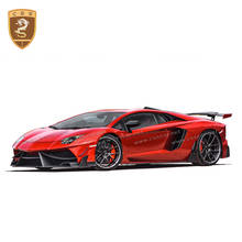 Parachoques delantero de fibra de vidrio para coche, accesorio para Lamboghini ventador LP700, actualización DMC E-GT estilo FRP, CSSYL, 00369 2024 - compra barato