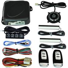 10pcs Auto car start stop engine system with keyboard PKE Keyless Entry Engine Alarm System set password open/close door 2024 - buy cheap