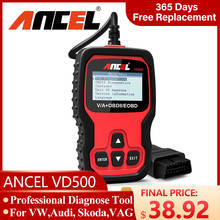 ANCEL VD500 OBD2 Automotive Scanner for VAG Car Diagnostic Tool ABS Airbag Oil Reset EPB SAS Automotive Code Reader  Free Update 2024 - buy cheap