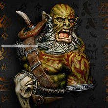 1/9 Orc General Ghashnarg, Resin Model Bust GK, Unassembled and unpainted kit 2024 - buy cheap