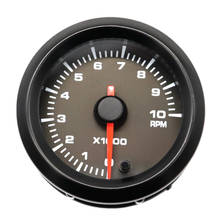Tacómetro retroiluminado Universal para coche de gasolina, indicador LED de 2 ", 12V, 7 colores, 0-10000 RPM 2024 - compra barato