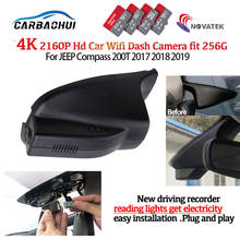 HD 4K 2160P ¡Nuevo! Cámara de salpicadero DVR para coche, grabadora de vídeo oculta, Plug and play, para JEEP Compass 200T 2017 2018 ~ 2021 2024 - compra barato