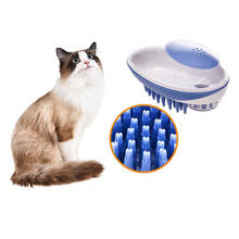 Pet Bath Brush Multifunction Dog Cat Soft Head Massage Brush with Shampoo Dispenser Dog Hair Washing Comb Body Shower Brush 2024 - buy cheap