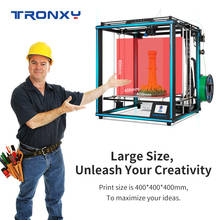 Tronxy 2021 24V X5SA/X5SA-400 Upgrade Full metal CoreXY 3D Printer DIY Kits with Large Aluminum alloy Hotbed and Filament Sensor 2024 - buy cheap