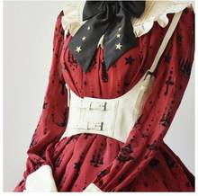 Steampunk Harness Style Vintage Womens Corset Vest Waistcoat Wide Cincher With Buckle Lolita Collection Cosplay Belt Costume 2024 - buy cheap