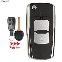 Jingyuqin Modified Remote Car Key Case Shell For Hyundai Elantra Ix35 Sonata Tucson Kia Carnival Rondo7 Optima No Battery Holder 2024 - buy cheap