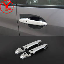 chrome door handle bowl covers For Honda VEZEL h-rv HRV 2014 2015 2016 2017 ABS auto parts for honda hrv 2018 accessories YCSUNZ 2024 - buy cheap