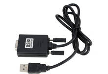 USB 2,0 к последовательному RS232 DB9 9Pin адаптер конвертер кабель Windows Win 7 2024 - купить недорого