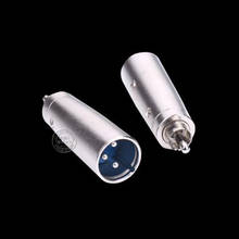 3-контактный XLR штекер-штекер RCA телефонная розетка Микрофон Кабель микшер аудио адаптер 2024 - купить недорого