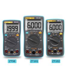 ZT98 ZT100 ZT101 Digital Auto Range Portable Multimeter 6000 counts Backlight Ammeter Voltmeter Ohm 2024 - buy cheap