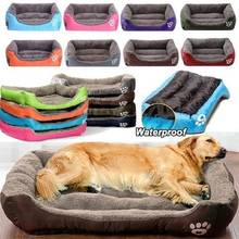(XL-XXXL) Large Pet Cat Dog Bed 3Colors Cozy Dog House Soft Fleece Nest Dog Baskets House Mat Autumn Winter Waterproof Kennel 2024 - buy cheap