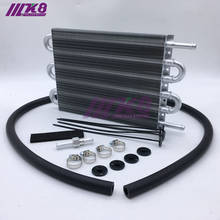 6 Row UNIVERSAL 304.8X190.5X19.05 ALUMINUM REMOTE TRANSMISSION OIL COOLER /AUTO-MANUAL RADIATOR CONVERTER 2024 - buy cheap