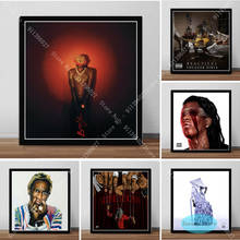 TZ185 Young Thug Barter 6 arte Rap Hip Hop Álbum de Música póster de estrellas impresiones pintura lienzo arte imagen de pared decoración del hogar sala de estar 2024 - compra barato