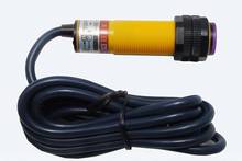 Sensor de interruptor fotoelétrico de reflexão difusa ac220v, indução infravermelha, duas linhas ac ajustável
