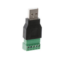 USB 2.0 Type A to 5P Screw Shield Terminal Plug Male/Female Plug Adapter Connector 2024 - buy cheap