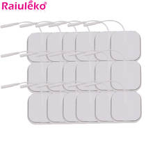 50 Pcs 5x5cm Reusable Tens Electrode Pads Electrodes For Nerve Muscle Stimulator Digital Physiotherapy Massager Acupuncture 2024 - buy cheap