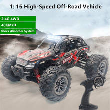 Remote Control Racing Off-Road Vehicle RC 2.4G 1:16 4WD 40KM/H Shock Absorber Children's Electric Remote Control Car Model Toy 2024 - buy cheap