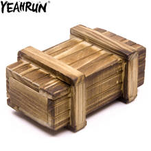 YEAHRUN-Accesorios de decoración de RC Rock Crawler 1:10, caja de madera de 105x65x45mm para Axial SCX10 D90 D110 Traxxas, piezas de TRX-4 2024 - compra barato