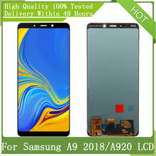 6.3" SUPER AMOLED LCD For Samsung Galaxy A920 A9 2018 A9S Touch Screen Digitizer LCD Display Touch Screen Digitizer Assembly 2024 - buy cheap