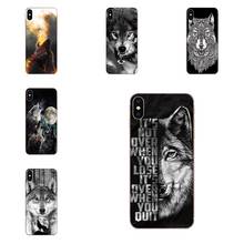 Wolf Moon Soft Cell Phone Shell Case Covsr For Samsung Galaxy Note 5 8 9 S3 S4 S5 S6 S7 S8 S9 S10 5G mini Edge Plus Lite 2024 - buy cheap