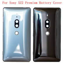 Battery Cover Rear Door Housing Back with Middle Frame For Sony Xperia XZ2 Premium Battery Cover Camera Frame Lens with Logo 2024 - buy cheap