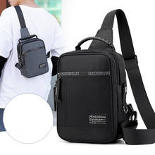 High Quality Nylon Handbags Chest Packs Men Waterpoof Cross Body Bags Business Office Chest Bags Male Mobile Phone iPad Pocket 2024 - buy cheap